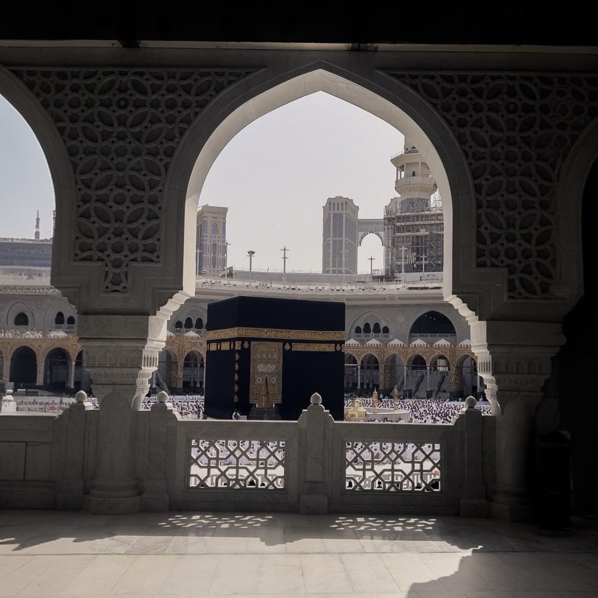 Kaaba de La Mecque lors d'une Omra